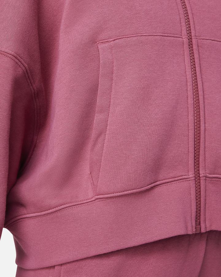 Sudadera Con Capucha Nike Sportswear Trend Kids Full-Zip Fleece Niña Rosas | WNMHV-5214