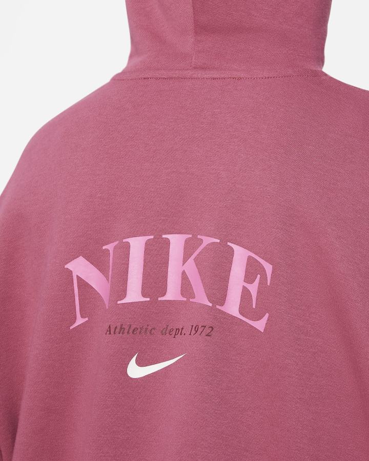 Sudadera Con Capucha Nike Sportswear Trend Kids Full-Zip Fleece Niña Rosas | WNMHV-5214