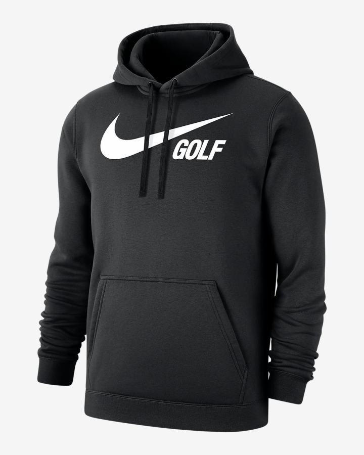 Sudadera Con Capucha Nike Swoosh Golf Hombre Gris Oscuro | SBIZP-2674