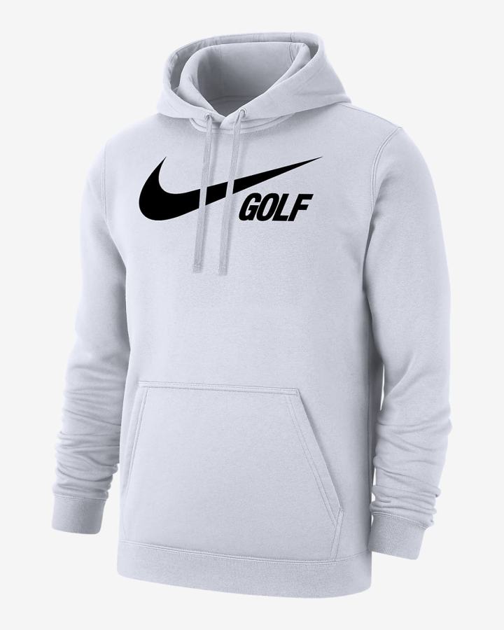Sudadera Con Capucha Nike Swoosh Golf Hombre Gris Oscuro | SBIZP-2674