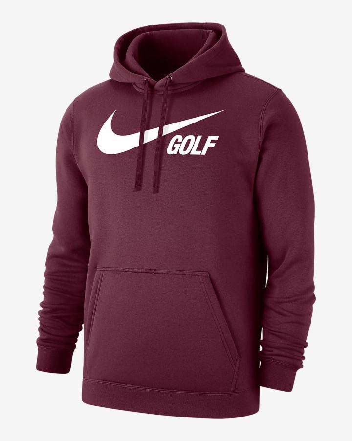 Sudadera Con Capucha Nike Swoosh Golf Hombre Gris Oscuro | SBIZP-2674