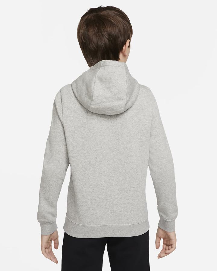 Sudadera Con Capucha Nike Swoosh Kids Niño Negras | LSYIH-1735