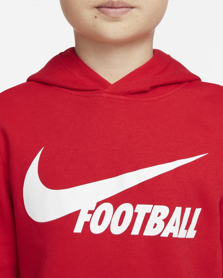 Sudadera Con Capucha Nike Swoosh Kids Niño Azul Marino | VHGRX-6541