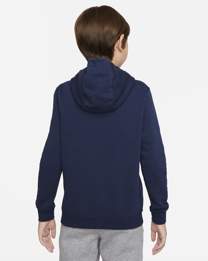 Sudadera Con Capucha Nike Swoosh Kids Niño Negras | VIQOR-3850