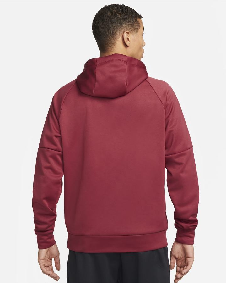Sudadera Con Capucha Nike Therma-FIT Estampadas Baseball Hombre Rojas | WSQRN-2497