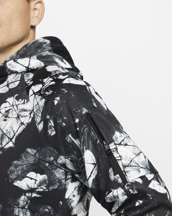 Sudadera Con Capucha Nike Therma-FIT Fitness Hombre Negras | JUPTQ-7349