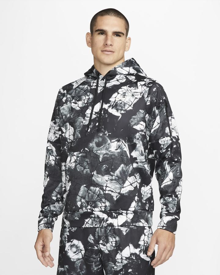 Sudadera Con Capucha Nike Therma-FIT Fitness Hombre Negras | JUPTQ-7349