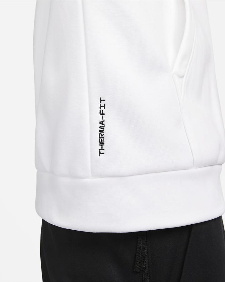 Sudadera Con Capucha Nike Therma-FIT Fitness Hombre Blancas Negras | PDSZM-9620