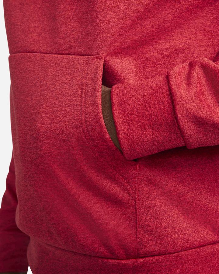 Sudadera Con Capucha Nike Therma-FIT Fitness Hombre Rojas Negras | RNTUG-2853