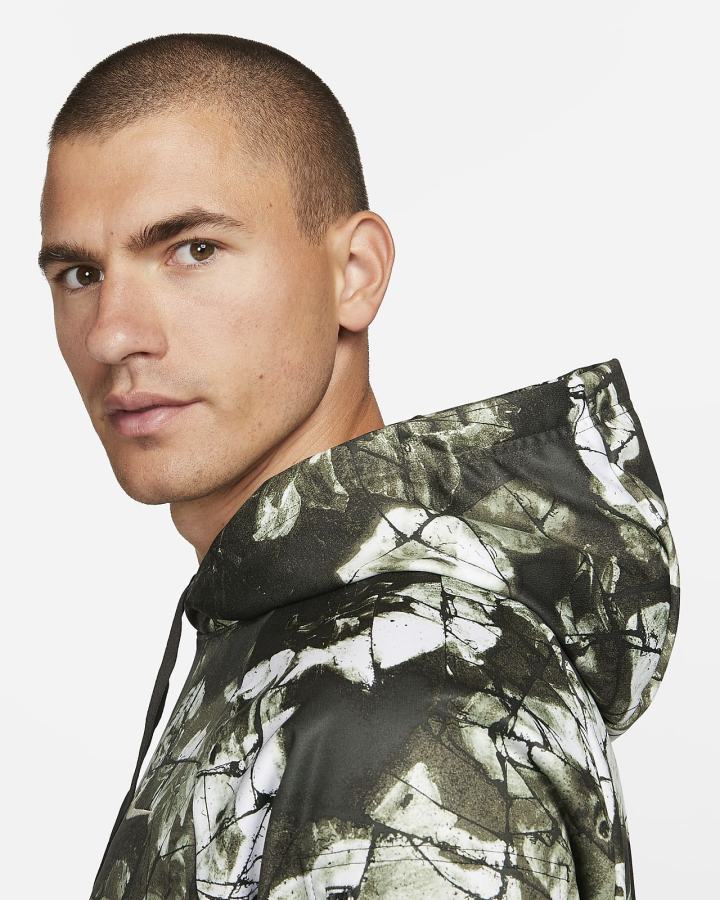 Sudadera Con Capucha Nike Therma-FIT Fitness Hombre Verde | VDIAQ-4510