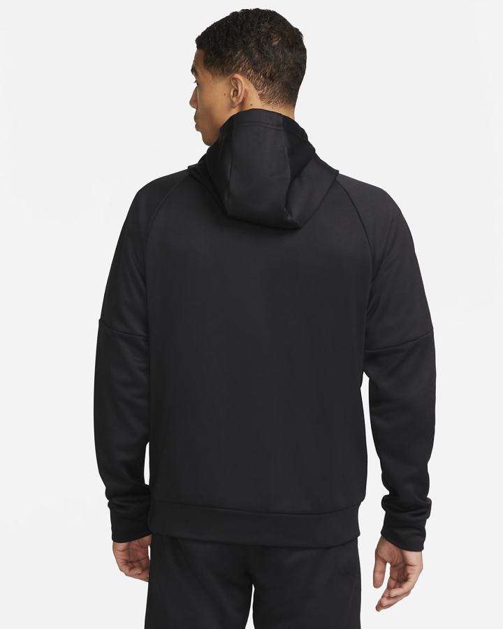 Sudadera Con Capucha Nike Therma-FIT Fitness Hombre Negras Gris Blancas | ZOEFI-6842