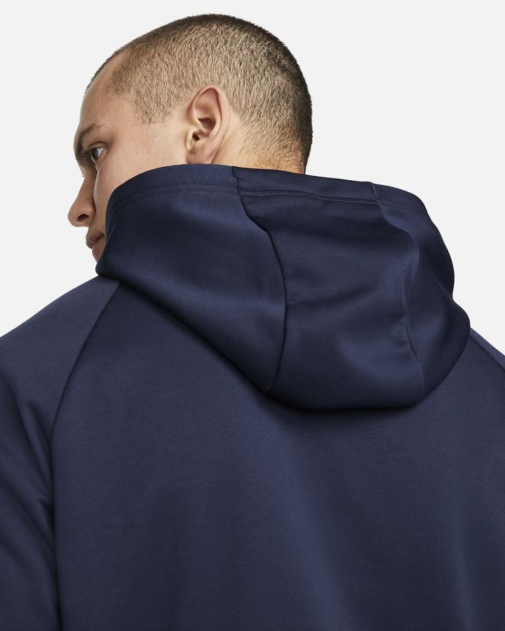 Sudadera Con Capucha Nike Therma-FIT Full-Zip Fitness Hombre Obsidian Negras | KVXFQ-0467
