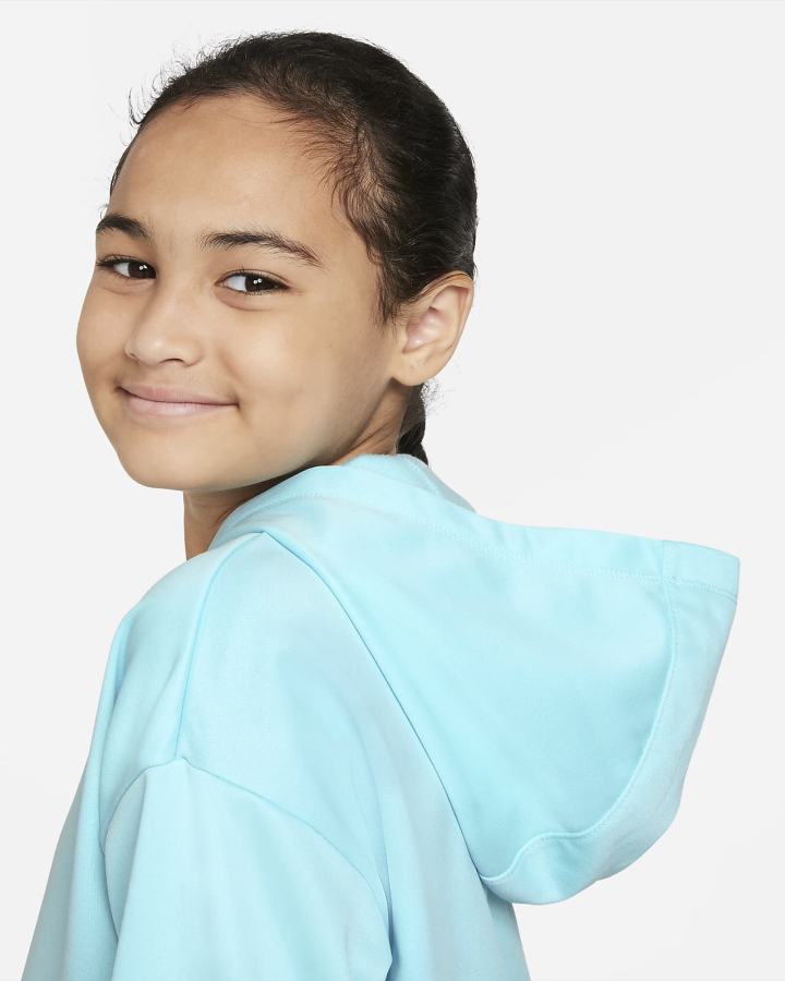 Sudadera Con Capucha Nike Therma-FIT Kids Training Niña Blancas | SYLZF-1028
