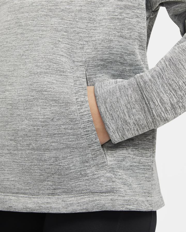 Sudadera Con Capucha Nike Therma-FIT Kids Niña Negras | WPUDR-8253