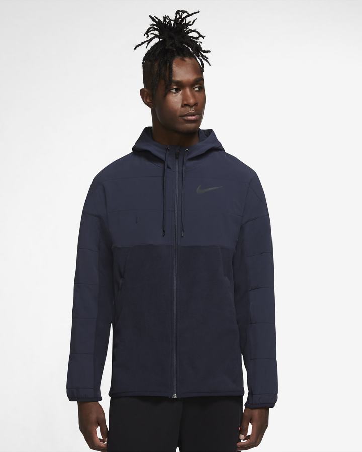 Sudadera Con Capucha Nike Therma-FIT Winterized Full-Zip Training Hombre Obsidian Negras | OYUXI-6130