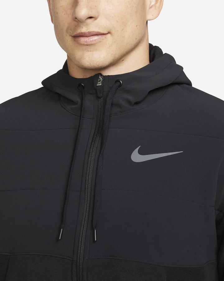 Sudadera Con Capucha Nike Therma-FIT Winterized Full-Zip Training Hombre Negras Gris | WNMRE-9564