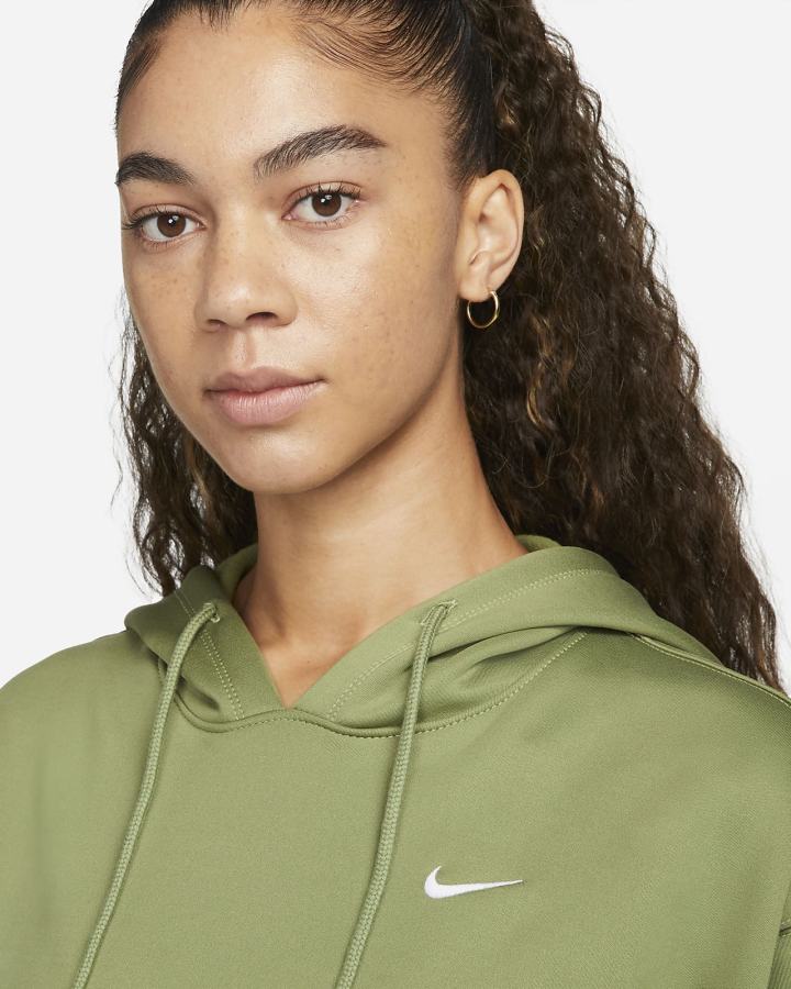 Sudadera Con Capucha Nike Therma Training Mujer Blancas | ECFSV-8430