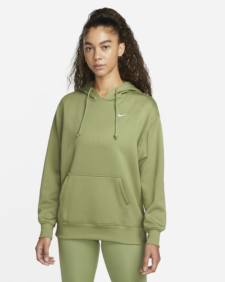 Sudadera Con Capucha Nike Therma Training Mujer Blancas | ECFSV-8430
