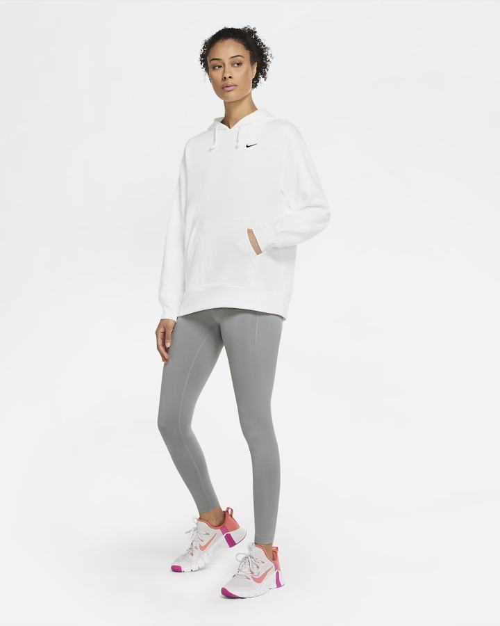 Sudadera Con Capucha Nike Therma Training Mujer Blancas | HOJNT-5871