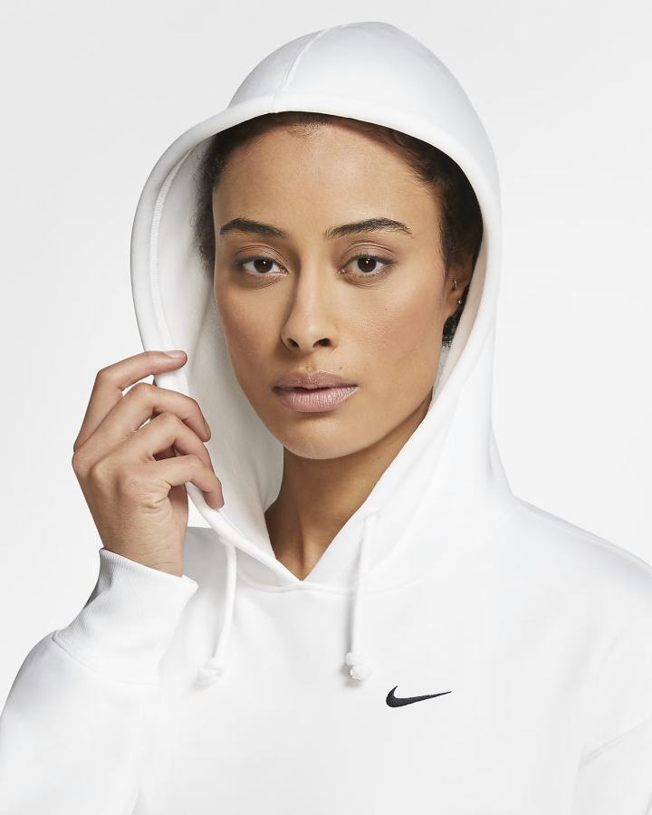 Sudadera Con Capucha Nike Therma Training Mujer Blancas Negras | PGUIY-5238