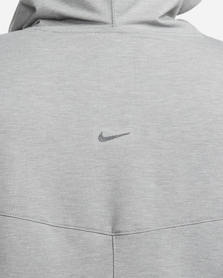 Sudadera Con Capucha Nike Yoga Dri-FIT Fleece Mujer Gris | CSBZE-1753