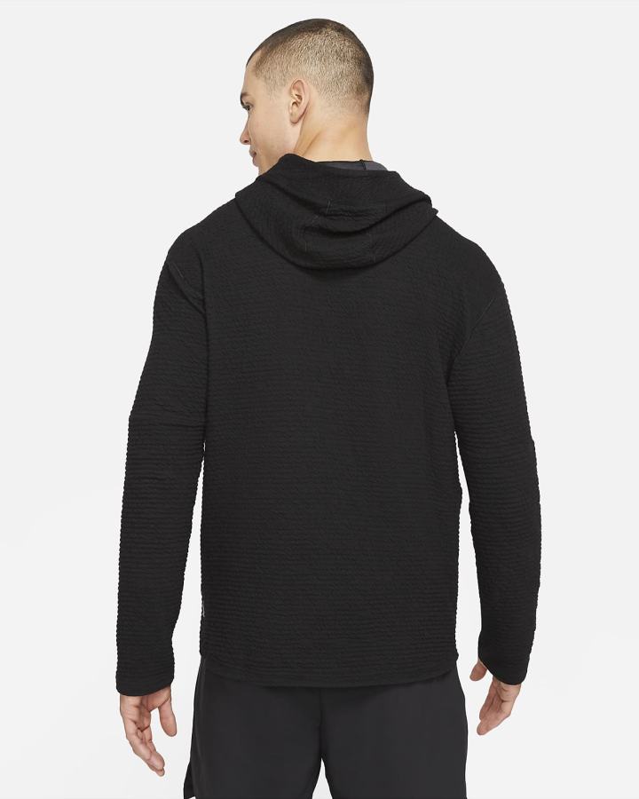 Sudadera Con Capucha Nike Yoga Hombre Negras | ZMOBV-7362
