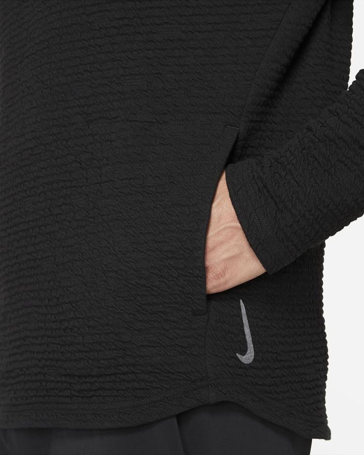 Sudadera Con Capucha Nike Yoga Hombre Negras | ZMOBV-7362