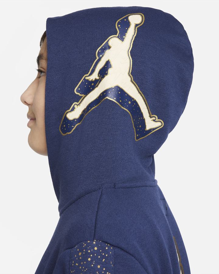Sudadera Con Capucha Nike Zion Kids Niño Azul Marino | LVUAK-7912