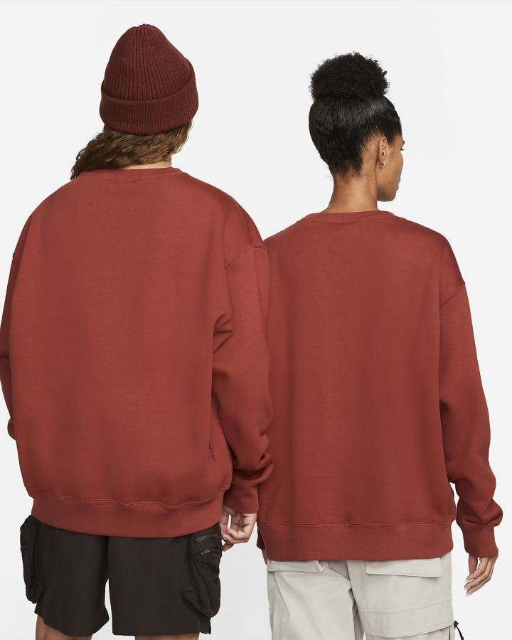 Sudaderas Nike ACG Therma-FIT Crew Mujer Gris Marrones | APZUY-1720