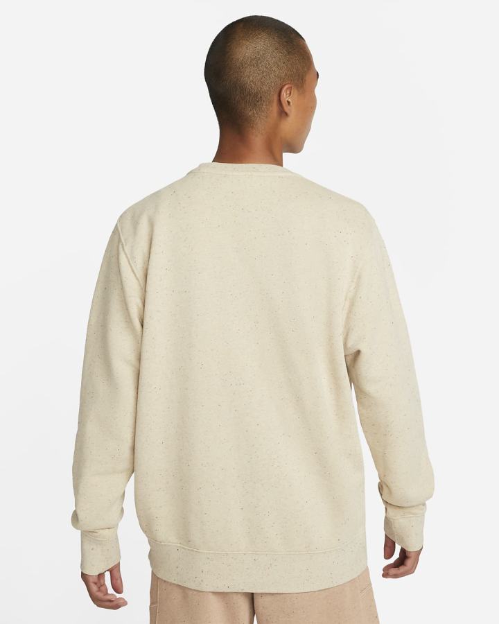Sudaderas Nike Club Fleece+ Crew Hombre Beige | TSUQB-5960