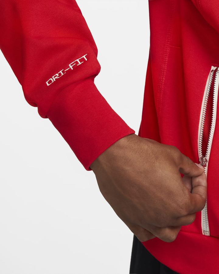 Sudaderas Nike Dri-FIT Standard Issue Basketball Crew Hombre Rojas Blancas | VYPZD-3982
