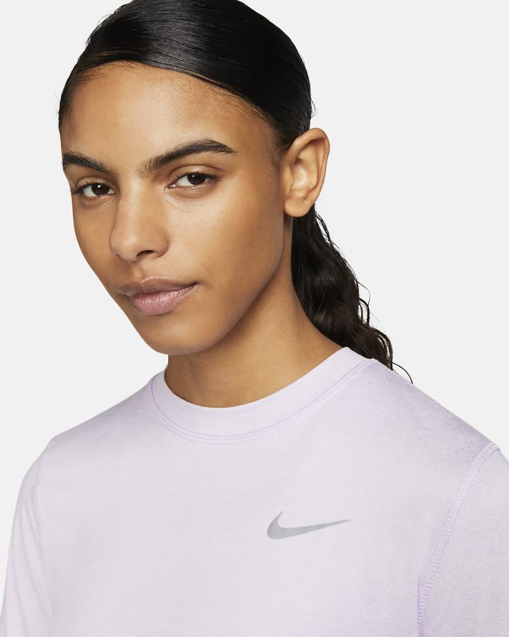 Sudaderas Nike Element Running Crew (Plus Size) Mujer Moradas | BCQLK-2805