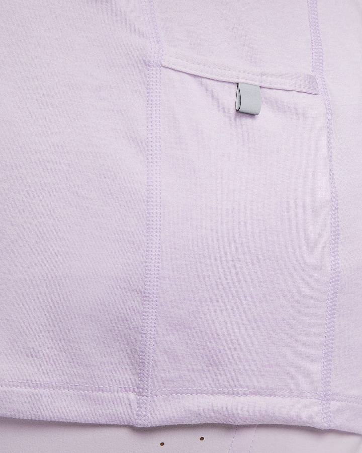 Sudaderas Nike Element Running Crew (Plus Size) Mujer Moradas | FELNQ-6814