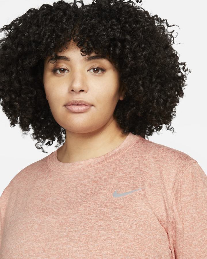 Sudaderas Nike Element Running Crew (Plus Size) Mujer Verde Menta | GNFWX-8745