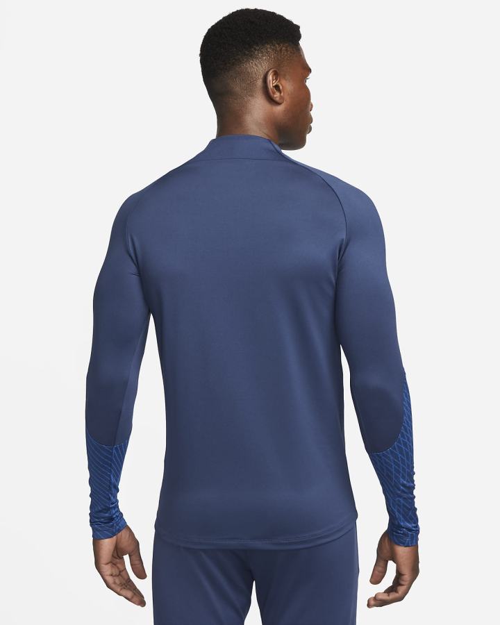 Sudaderas Nike FFF Strike Dri-FIT Knit Soccer Drill Top Hombre Azul Marino Azul Real Metal Doradas | RTMVA-5283