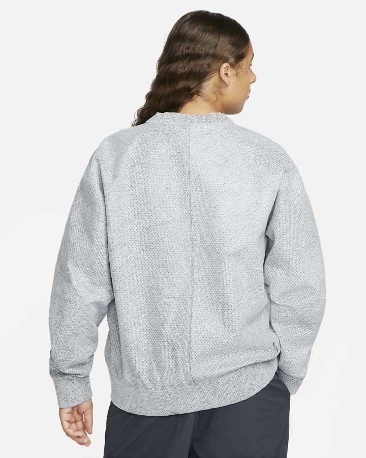 Sudaderas Nike Forward Crew Crew Hombre Gris Gris Claro | BVJOR-6174