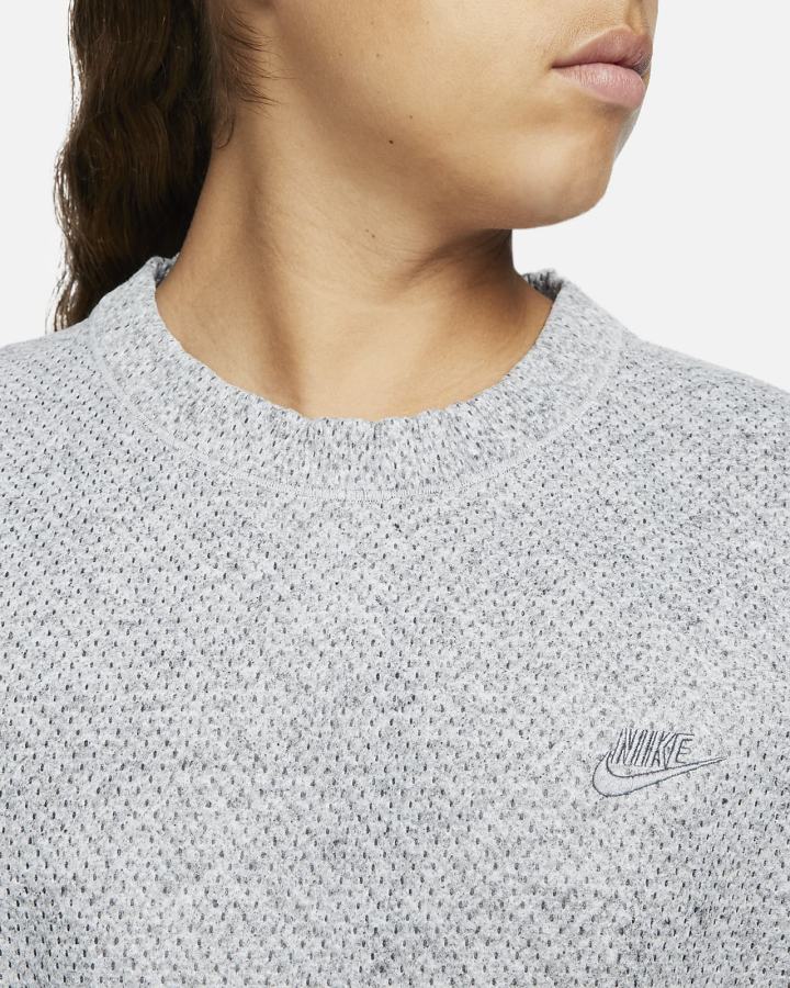 Sudaderas Nike Forward Crew Crew Hombre Gris Gris Claro | BVJOR-6174