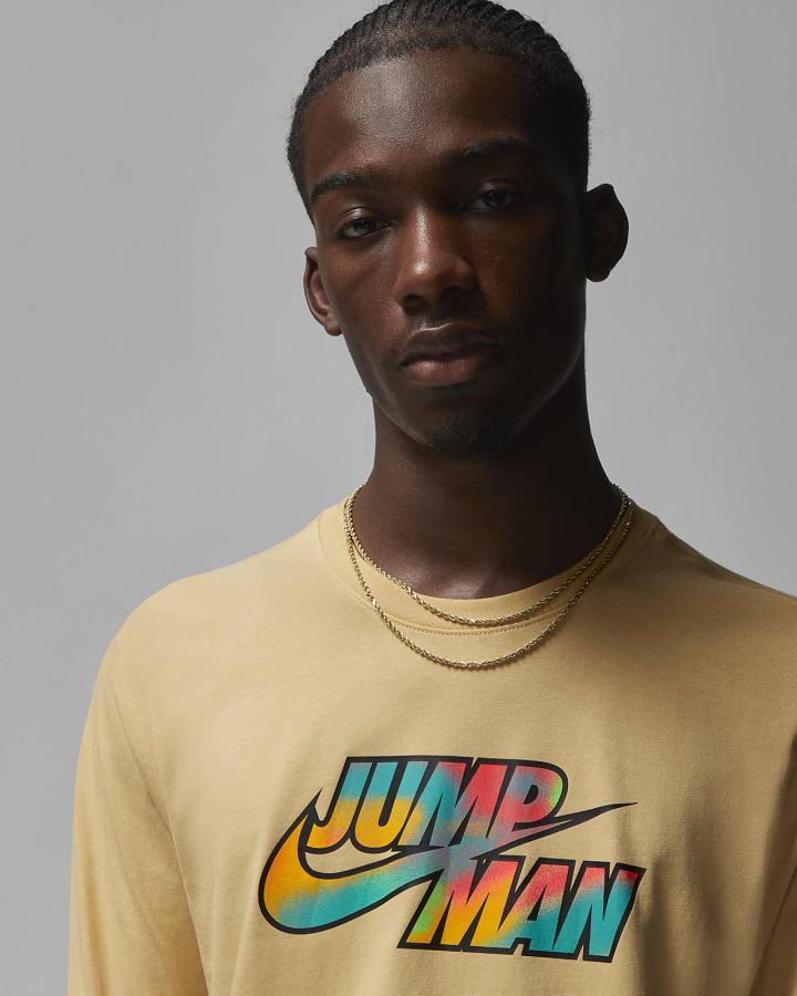 Sudaderas Nike Jordan Flight MVP Long Sleeve Crew Hombre Negras | AKOLH-6713