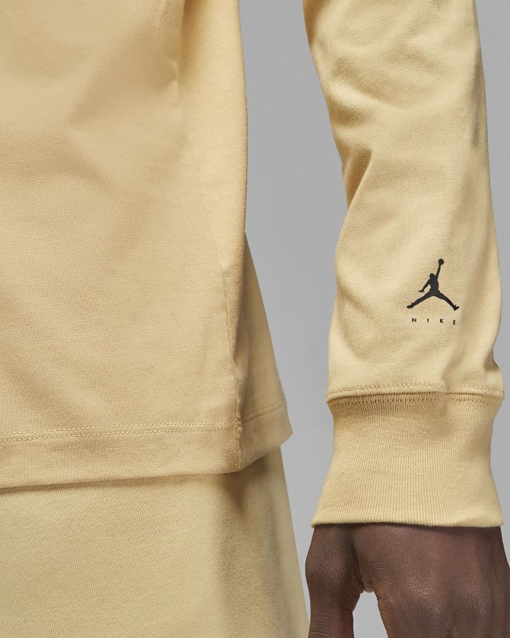 Sudaderas Nike Jordan Flight MVP Long Sleeve Crew Hombre Negras | AKOLH-6713