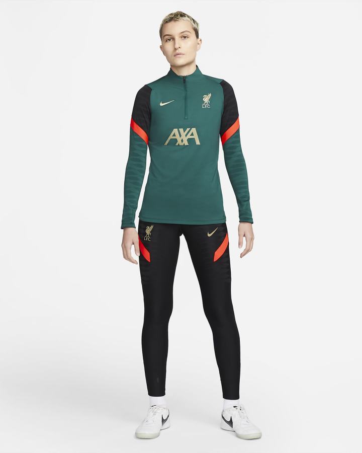 Sudaderas Nike Liverpool FC Strike Soccer Drill Top Mujer Turquesa Rojas Gris | FULAN-0653
