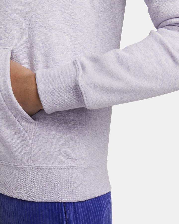Sudaderas Nike Sportswear Club Fleece 1/2-Zip Mujer Blancas | BGQPV-5408