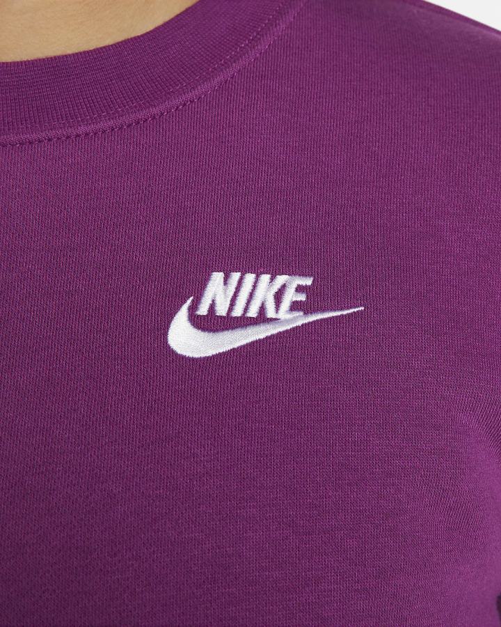 Sudaderas Nike Sportswear Club Fleece Crew-Neck Mujer Blancas | CGPIX-9345