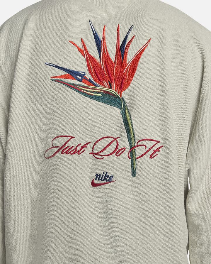 Sudaderas Nike Sportswear Club French Terry Hombre Beige Claro Blancas | GBIXM-0245