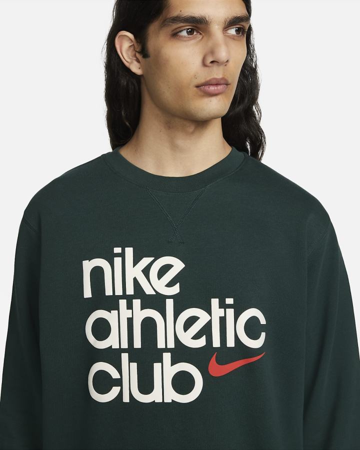 Sudaderas Nike Sportswear Club French Terry Hombre Verde | XENSW-6879