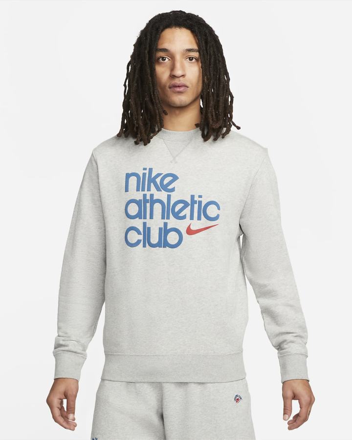Sudaderas Nike Sportswear Club French Terry Hombre Gris Oscuro | YLGXH-9738