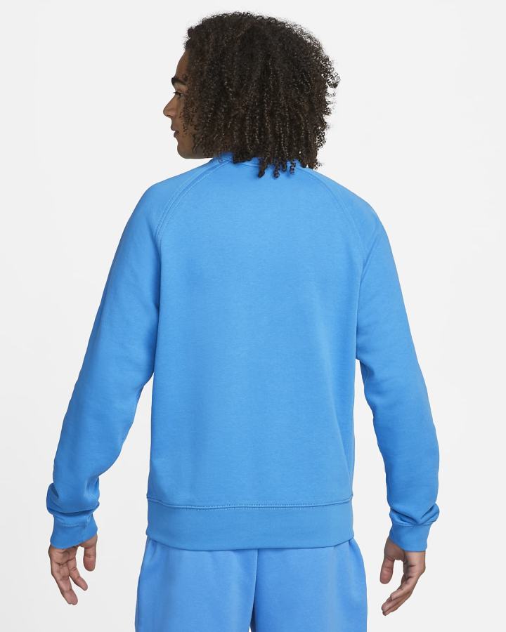 Sudaderas Nike Sportswear French Terry Crew Hombre Azules Claro | RCPLA-4321