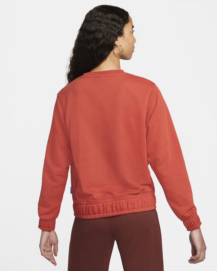 Sudaderas Nike Sportswear Icon Clash French Terry Top Mujer Rojas | ULDHX-0491