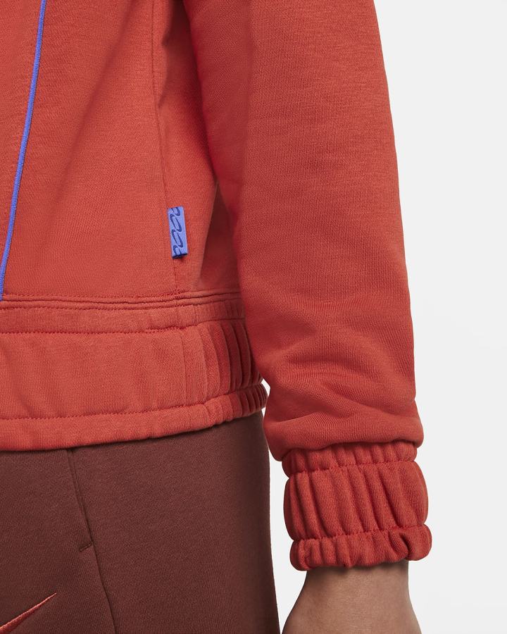Sudaderas Nike Sportswear Icon Clash French Terry Top Mujer Rojas | ULDHX-0491