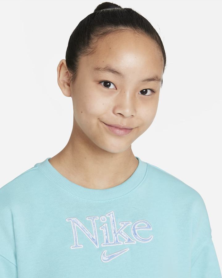 Sudaderas Nike Sportswear Kids Niña Azules | RFLSV-5039