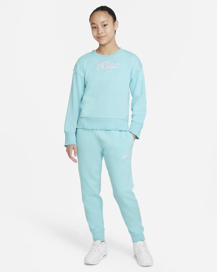 Sudaderas Nike Sportswear Kids Niña Azules | RFLSV-5039